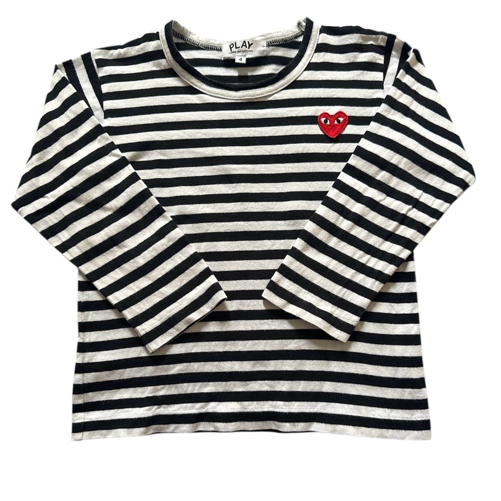 CDG kids long sleeves shirt